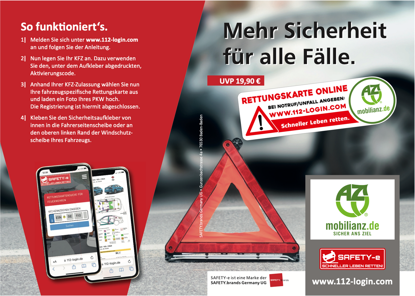 SOS-Autosticker