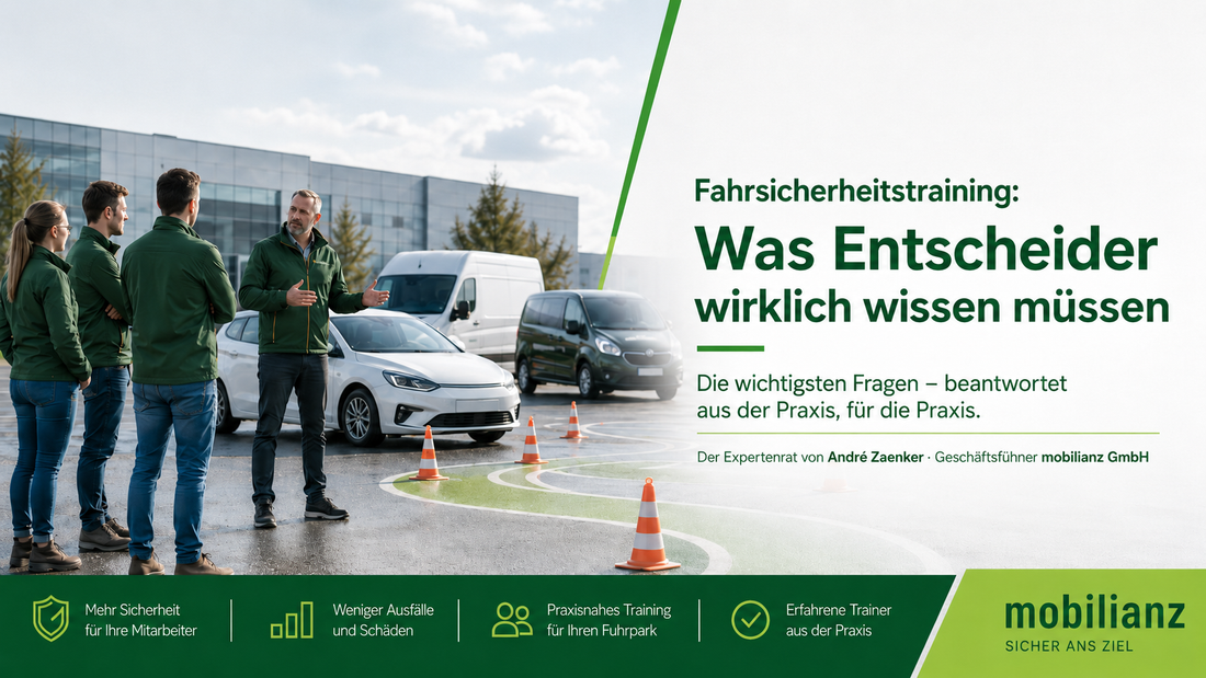 Fahrsicherheitstraining: Was Entscheider wirklich wissen müssen - Häufige Fragen