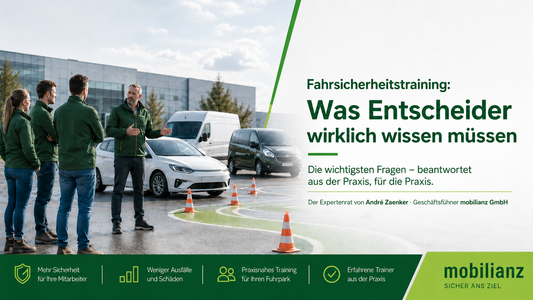 Fahrsicherheitstraining: Was Entscheider wirklich wissen müssen - Häufige Fragen