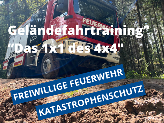mobilianz-Feuerwehrtraining "1x1 des 4x4" Geländefahrtraining